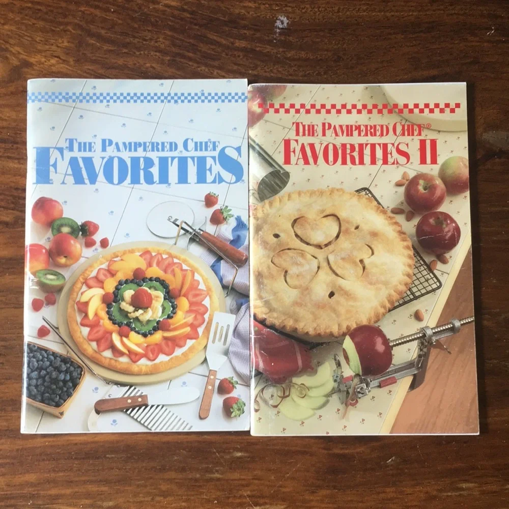13 Pampered Chef ‘Season's Best’ + ‘Favorites’ Books Booklets 1992 - 2010